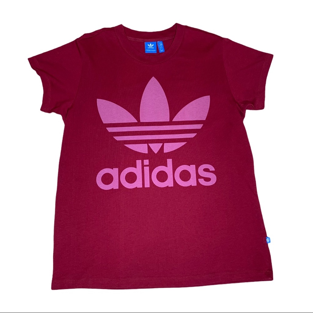Adidas Trefoil Logo Short Sleeve Crewneck T Shirt